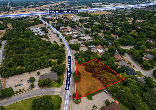 Photo 1 of Land for sale at 525 Westpark Way, Euless, TX 76040 | MLS# 21375913 | Listing updated on 2026-09-16