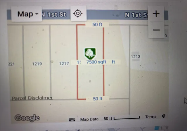 Photo 2 of Land for sale at 1215 N 1st Street, Wichita Falls, TX 76306 | MLS# 21377357 | Listing updated on 2026-09-04