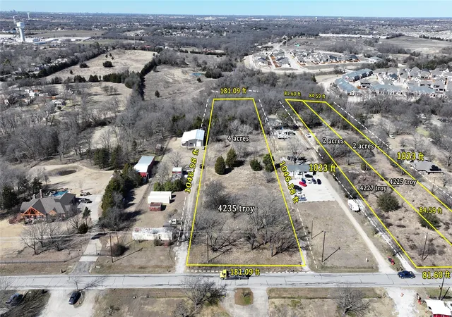 Photo 1 of Land for sale at 4235 Troy Rd, Wylie, TX 75098 | MLS# 21377571 | Listing updated on 2026-09-04
