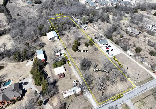 Photo 2 of Land for sale at 4235 Troy Rd, Wylie, TX 75098 | MLS# 21377571 | Listing updated on 2026-09-04