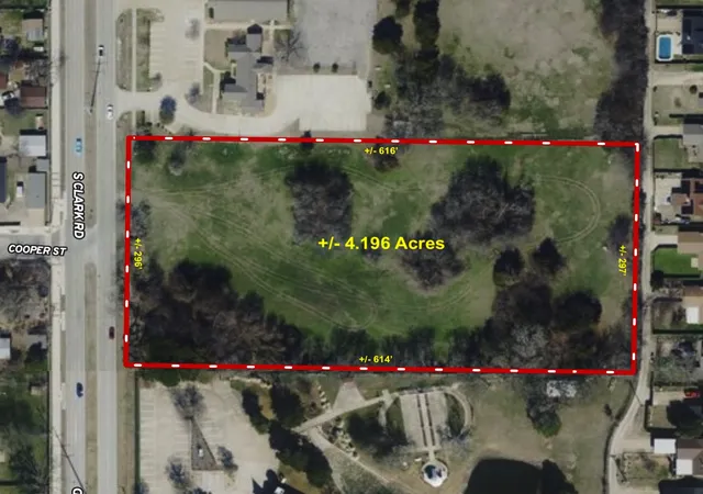 Photo 1 of Land for sale at 306 S Clark Rd, Cedar Hill, TX 75104 | MLS# 21377576 | Listing updated on 2026-09-03