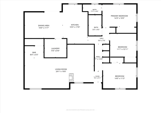 Photo 3 of Single family home for sale at 1007 Wildwood Dr, Arlington, TX 76011 | MLS# 21377349 | Listing updated on 2026-09-05