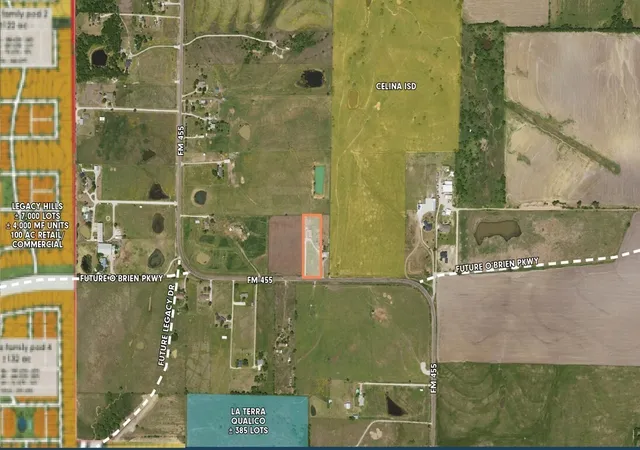 Land for sale at 16880 W Fm 455, Celina, TX 75009 | MLS# 21388153