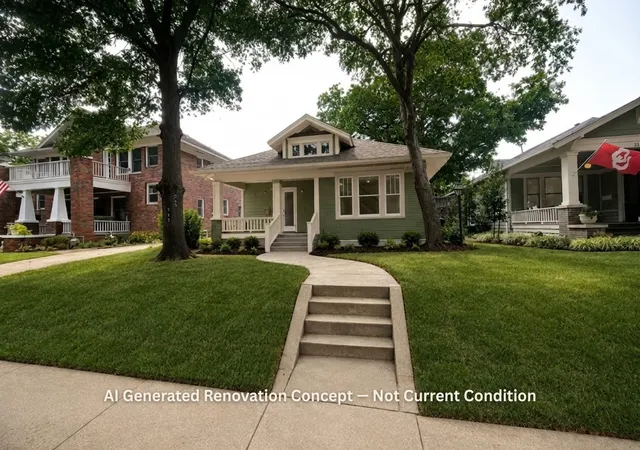 Photo 2 of Single family home for sale at 311 N Clinton Ave, Dallas, TX 75208 | MLS# 21378357 | Listing updated on 2026-09-25