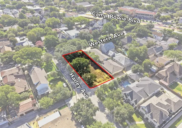 Photo 3 of Land for sale at 1800 Western Ave, Fort Worth, TX 76107 | MLS# 21389091 | Listing updated on 2026-10-01