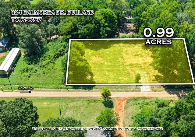Photo 1 of Land for sale at 824 Balmorea Dr, Bullard, TX 75757 | MLS# 21390889 | Listing updated on 2026-09-29