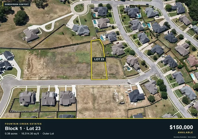 Photo 1 of Land for sale at 2011 Payton Way, Pottsboro, TX 75076 | MLS# 21391503 | Listing updated on 2026-09-21