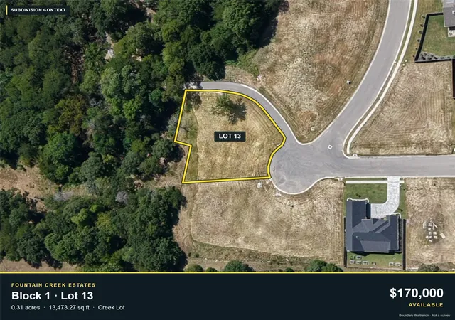 Photo 2 of Land for sale at 1017 Payton Way, Pottsboro, TX 75076 | MLS# 21391598 | Listing updated on 2026-09-21