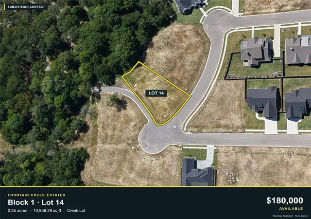 Photo 2 of Land for sale at 1013 Payton Way, Pottsboro, TX 75076 | MLS# 21391602 | Listing updated on 2026-09-21