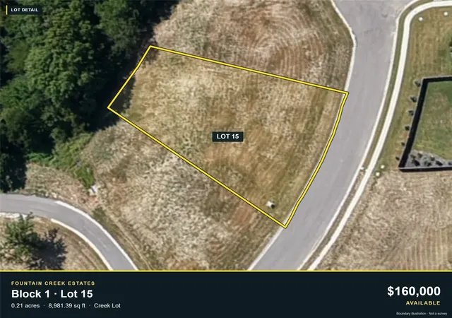 Photo 3 of Land for sale at 1009 Payton Way, Pottsboro, TX 75076 | MLS# 21391603 | Listing updated on 2026-09-21
