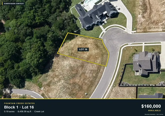 Photo 2 of Land for sale at 1005 Payton Way, Pottsboro, TX 75076 | MLS# 21391604 | Listing updated on 2026-09-21