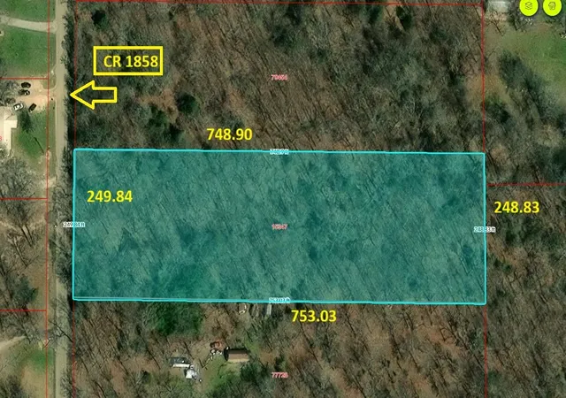 Photo 2 of Land for sale at Tbd Cr 1858, Yantis, TX 75497 | MLS# 21391662 | Listing updated on 2026-09-21