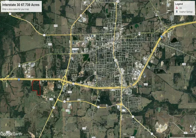 Photo 3 of Land for sale at 0000 W Interstate Hwy 30, Sulphur Springs, TX 75482 | MLS# 21392294 | Listing updated on 2026-09-22