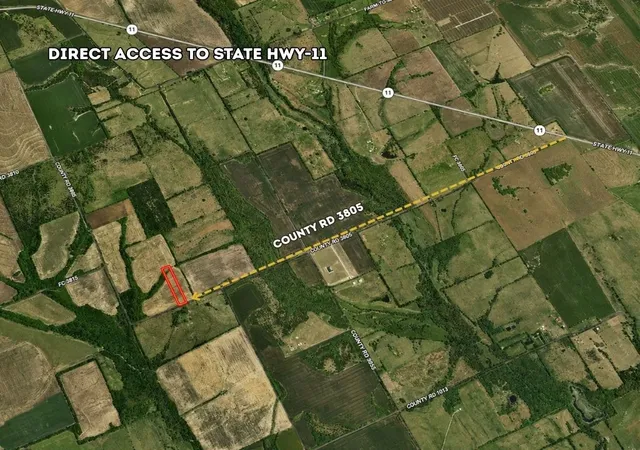 Photo 3 of Land for sale at Lot 1 County Rd 3805, Leonard, TX 75452 | MLS# 21392709 | Listing updated on 2026-10-01