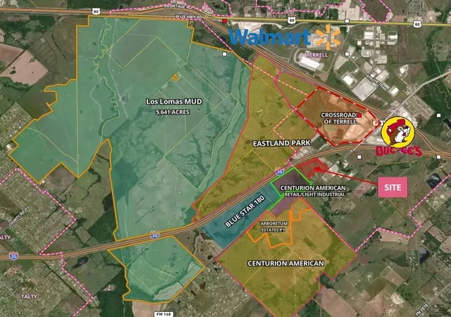 Photo 3 of Land for sale at Tbd I 20, Terrell, TX 75160 | MLS# 21392566 | Listing updated on 2026-09-23