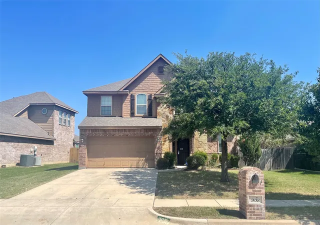 Photo 1 of Single family home for sale at 908 John Kennedy Dr, Saginaw, TX 76179 | MLS# 21368562 | Listing updated on 2026-09-25
