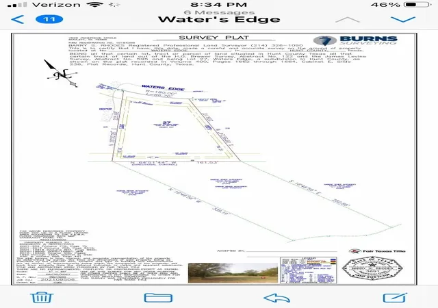 Photo 2 of Land for sale at Tbd Waters Edge, Quinlan, TX 75474 | MLS# 21396709 | Listing updated on 2026-09-26