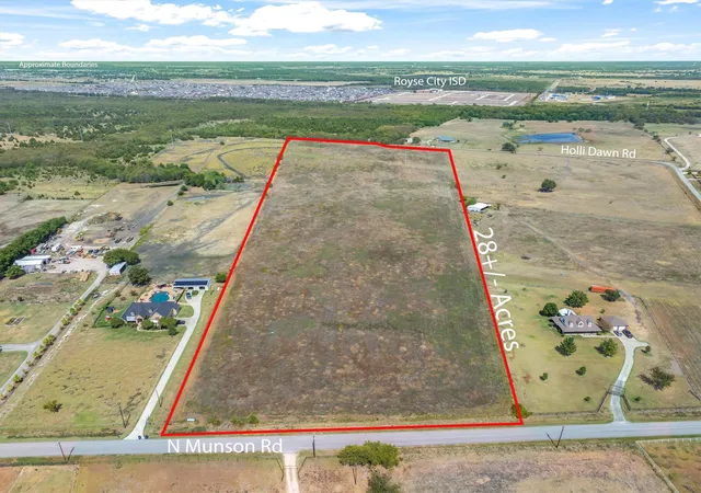 Land for sale at Tbd Munson Rd, Royse City, TX 75189 | MLS# 21393410