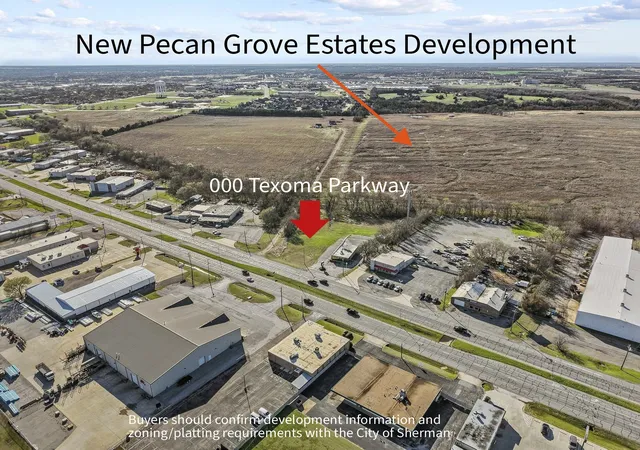 Photo 2 of Land for sale at 000 Texoma Pkwy, Sherman, TX 75090 | MLS# 21397915 | Listing updated on 2026-10-07