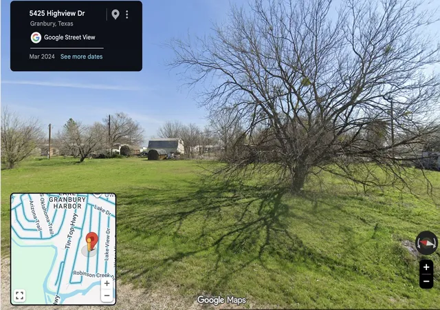 Photo 1 of Land for sale at 5425 Highview Dr, Granbury, TX 76048 | MLS# 21400781 | Listing updated on 2026-10-02