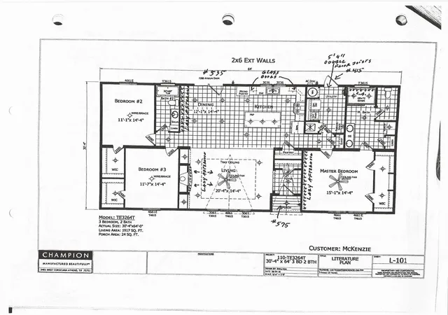 Photo 3 of Manufactured home for sale at 3070 Schooner Dr, May, TX 76857 | MLS# 21401749 | Listing updated on 2026-10-07