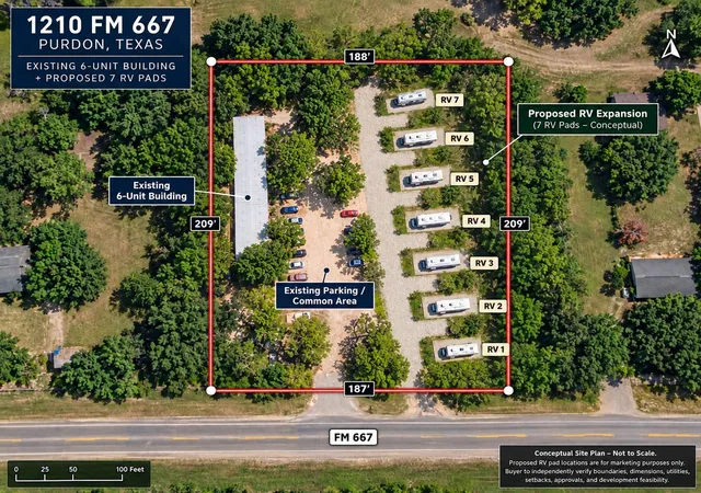 Photo 3 of Multi family home for sale at 1210 Fm 667, Purdon, TX 76679 | MLS# 21404163 | Listing updated on 2026-10-06