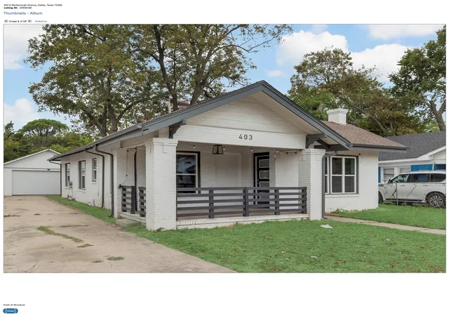 Photo 1 of Single family home for sale at 403 S Marlborough Ave, Dallas, TX 75208 | MLS# 21405689 | Listing updated on 2026-10-08