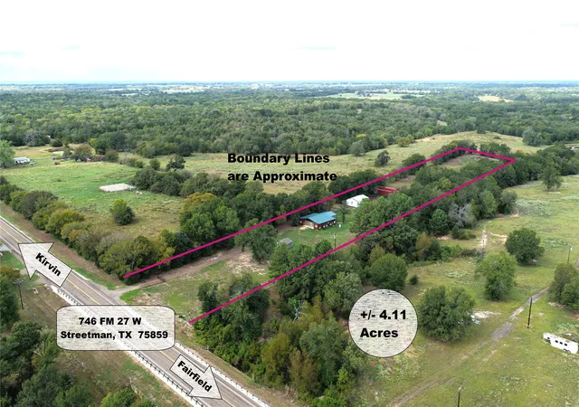 Photo 2 of Single family home for sale at 746 Fm 27 W, Streetman, TX 75859 | MLS# 21406022 | Listing updated on 2026-10-30