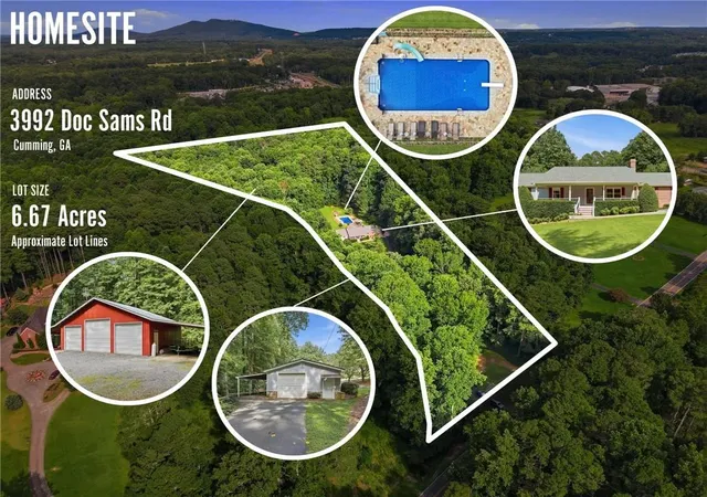 Photo 1 of Single family home for sale at 3992 Doc Sams Rd, Cumming, GA 30028 | MLS# 7823917 | Listing updated on 2026-08-24