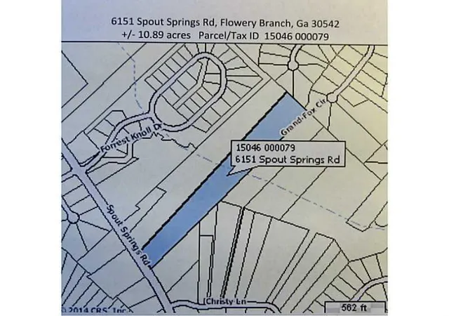 Photo 4 of Land for sale at 6151 Spout Springs Rd, Flowery Branch, GA 30542 | MLS# 5237907 | Listing updated on 2026-08-30