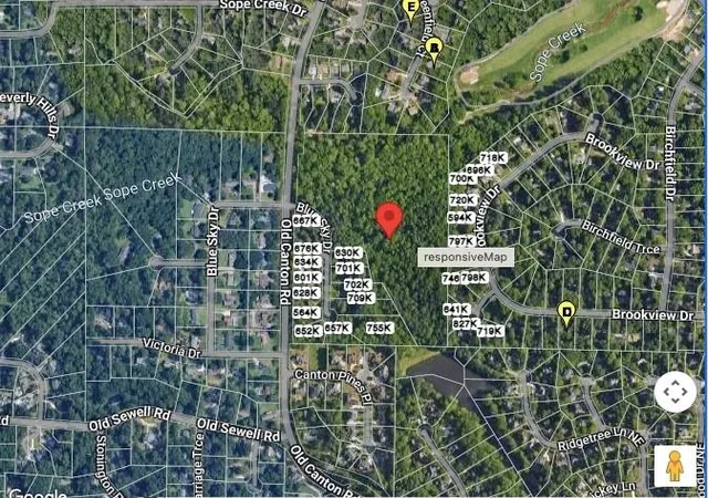 Photo 2 of Land for sale at 180 Blue Sky Dr, Marietta, GA 30068 | MLS# 7653308 | Listing updated on 2026-04-07