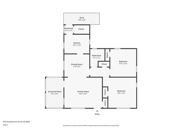 Photo 31 of Single family home for sale at 2727 Humphries St, Atlanta, GA 30344 | MLS# 7813100 | Listing updated on 2026-08-25