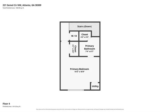 41st image of 221 Semel Cir Nw #260, Atlanta, GA 30309 | MLS# 7822423