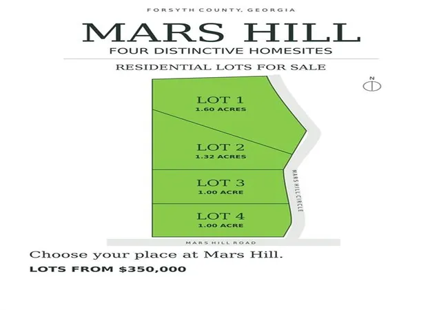 Land for sale at 4131 Mars Hl Cir, Cumming, GA 30040 | MLS# 7858500