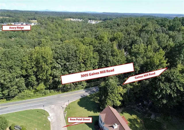 Photo 1 of Land for sale at 3005 Gaines Ml Rd, Gainesville, GA 30507 | MLS# 7648811 | Listing updated on 2026-09-17