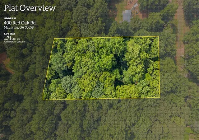 Photo 1 of Land for sale at 400 Red Oak Rd, Maysville, GA 30558 | MLS# 7828851 | Listing updated on 2026-09-10