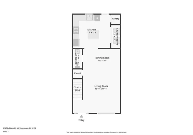 image of 2147 Del Lago Cir, Kennesaw, GA 30152