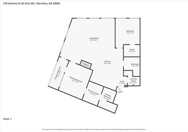 27th image of 319 Se Atlanta St #401, Marietta, GA 30060 | MLS# 7795432