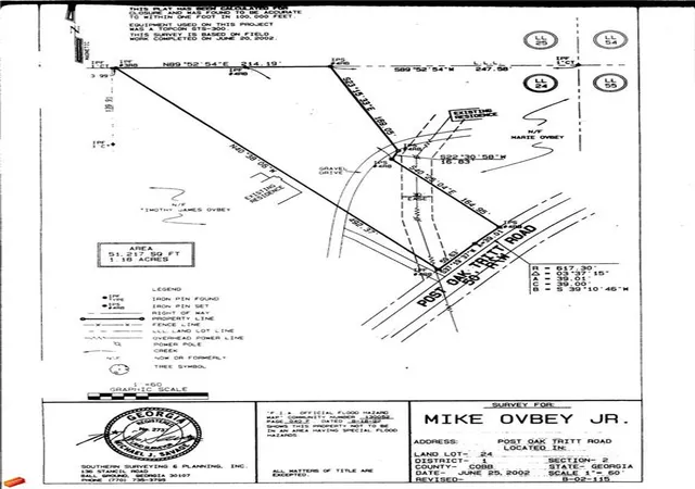 Photo 2 of Land for sale at 4633 Post Oak Tritt Rd, Marietta, GA 30062 | MLS# 7756332 | Listing updated on 2026-07-20