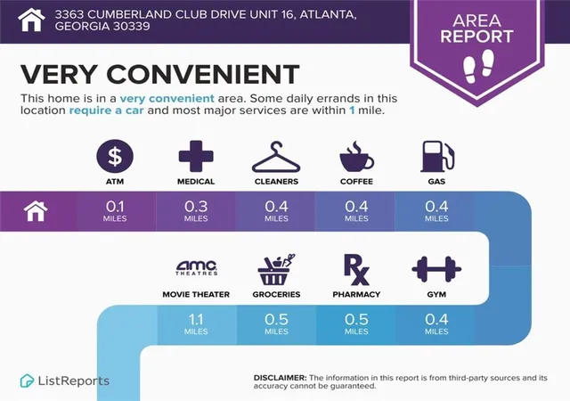 2nd image of 3363 Cumberland Clb Dr, Atlanta, GA 30339