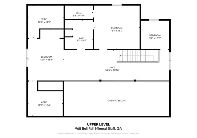 75th image of 965 Bell Rd, Mineral Bluff, GA 30559 | MLS# 7790041