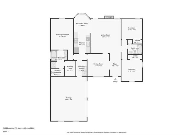42nd image of 7453 Dogwood Trl, Murrayville, GA 30564 | MLS# 7813184