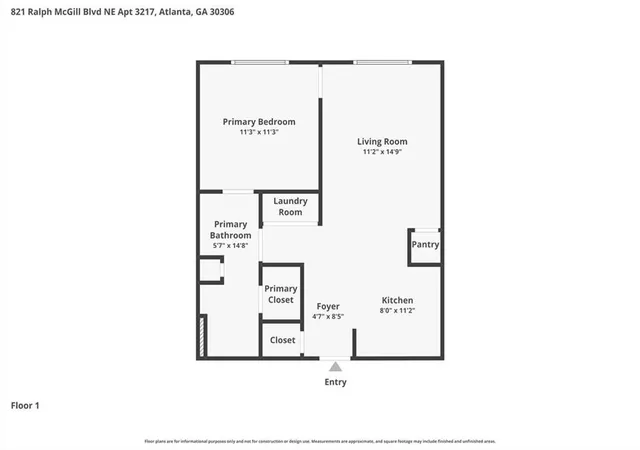 Homes for sale in Atlanta, GA | 821 Ralph Mcgill Blvd Ne #3217, Atlanta, GA 30306 | MLS# 7774657