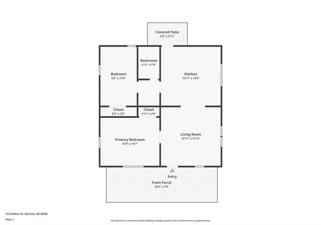 28th image of 212 Walker Dr, Monroe, GA 30655 | MLS# 7701240