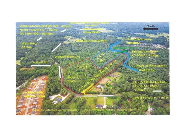 Photo 1 of Land for sale at 100 Wallace Tatum Rd, Cumming, GA 30028 | MLS# 7782246 | Listing updated on 2026-06-26