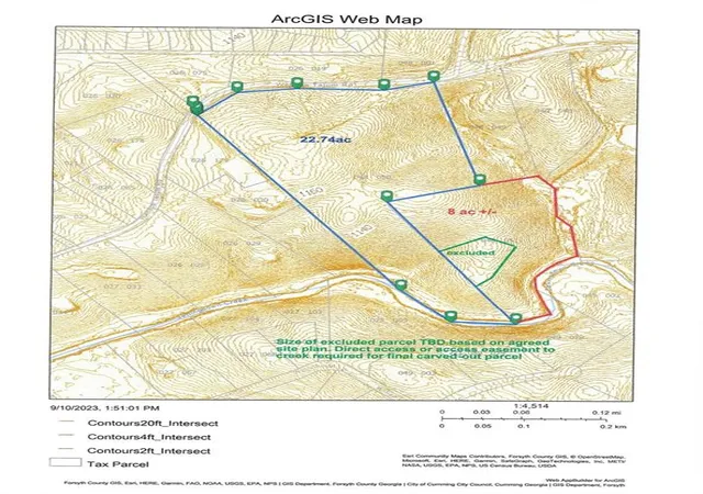 Photo 3 of Land for sale at 100 Wallace Tatum Rd, Cumming, GA 30028 | MLS# 7782246 | Listing updated on 2026-06-26