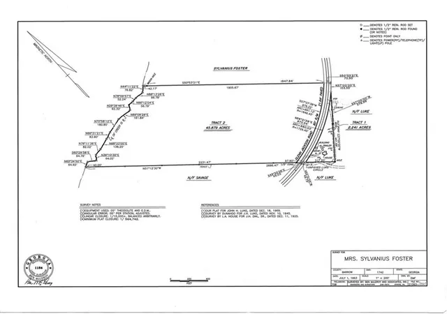 Land for sale at 2491 Glenn Jackson Rd, Statham, GA 30666 | MLS# 7826365