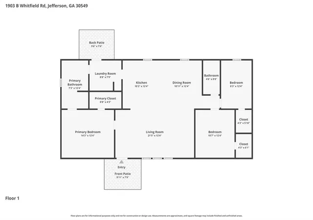 Homes for sale in Jefferson, GA | 1903 B Whitfield Rd, Jefferson, GA 30549 | MLS# 7787124