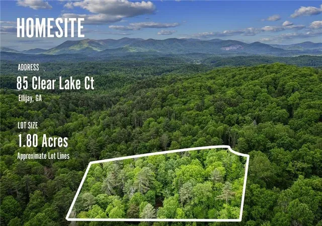 2nd image of 85 Clear Lake Ct, Ellijay, GA 30540 | MLS# 7771671