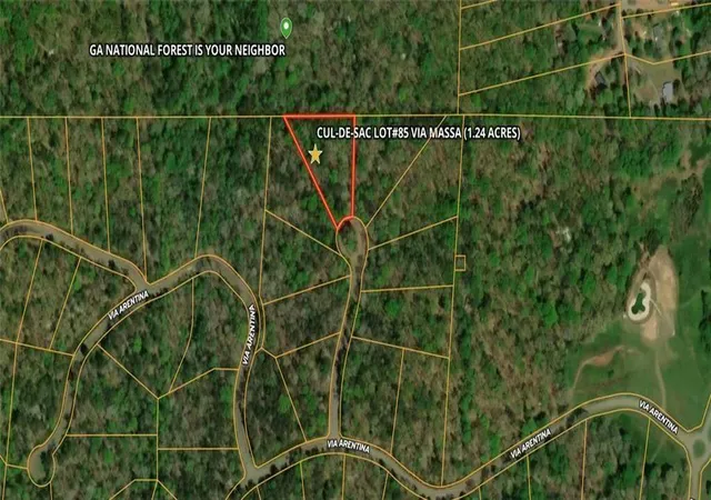 Photo 1 of Land for sale at 85 Via Massa, Dahlonega, GA 30533 | MLS# 7811479 | Listing updated on 2026-08-29
